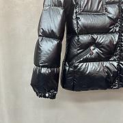 Moncler Glareins Slim Waist Cable Knit Women's Down Jacket Black - 3