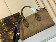Louis Vuitton OnTheGo East West Chain Monogram Reverse Canvas - 3
