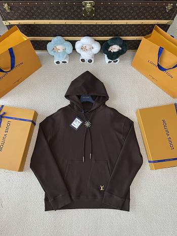 Louis Vuitton Hoodie In Brown Color