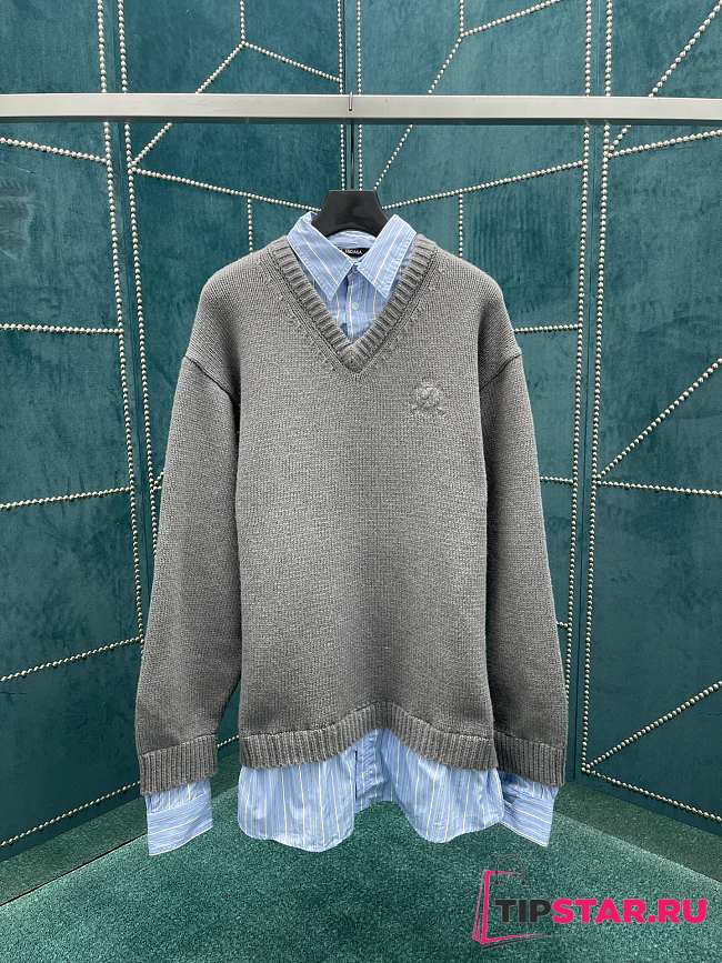 Balenciaga long-sleeved sweater - 1