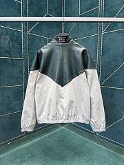 Louis Vuitton mixed leather sweatshirt - 4