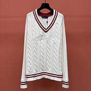 Louis Vuitton V-neck varsity sweater - 1
