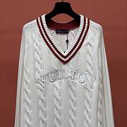 Louis Vuitton V-neck varsity sweater - 2