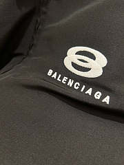 Balenciaga Cocoon Kick padded zippered jacket in black - 2