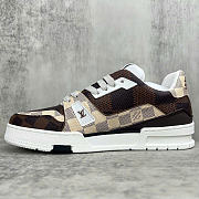 Louis Vuitton Trainer Brown Sneakers - 6