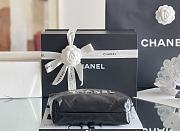 Chanel 22 mini bag Glossy Calfskin & Silver Metal Black AS3260 - 4