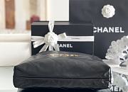 Chanel 22 Handbag Shiny Calfskin & Gold-Tone Metal Black AS3261 - 6