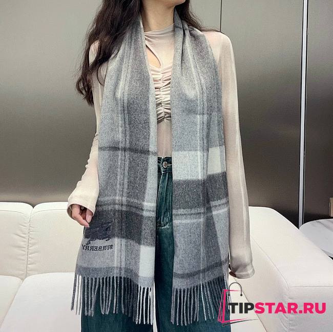 Burberry wool and cashmere scarf 03 - 1