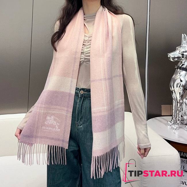 Burberry wool and cashmere scarf 01 - 1