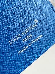 Louis Vuitton Passport Wallet Blue M26795 - 2