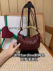 Bottega Veneta Mini Sardine Barolo - 3