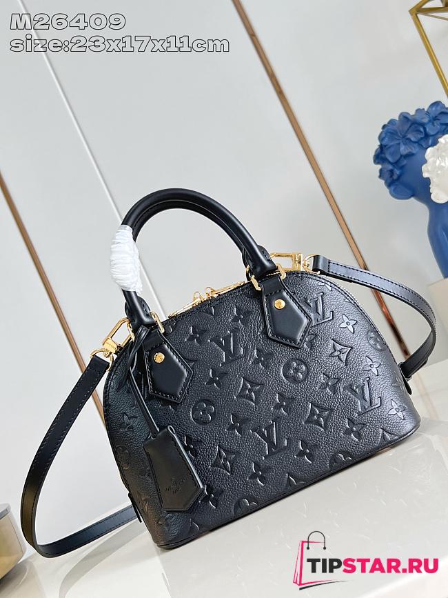 Louis Vuitton Alma BB cowhide leather black M26489 - 1