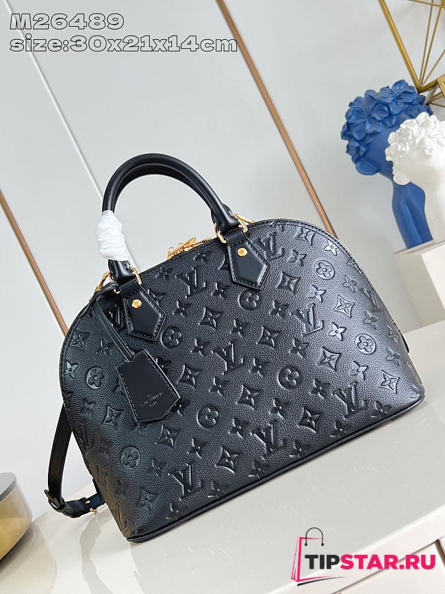 Louis Vuitton Alma PM cowhide leather black M26489 - 1