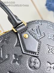 Louis Vuitton Alma PM cowhide leather black M26489 - 2