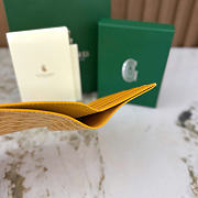 Goyard Wallet In Yellow Color - 5