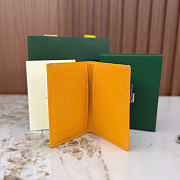 Goyard Wallet In Yellow Color - 4