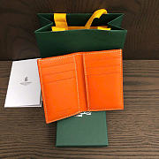 Goyard Wallet In Orange Color - 5