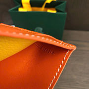 Goyard Wallet In Orange Color - 3