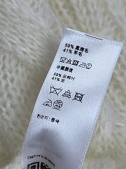 Celine new knitted fir in white - 6