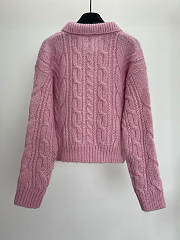 Celine new knitted fir in pink - 5