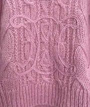Celine new knitted fir in pink - 4