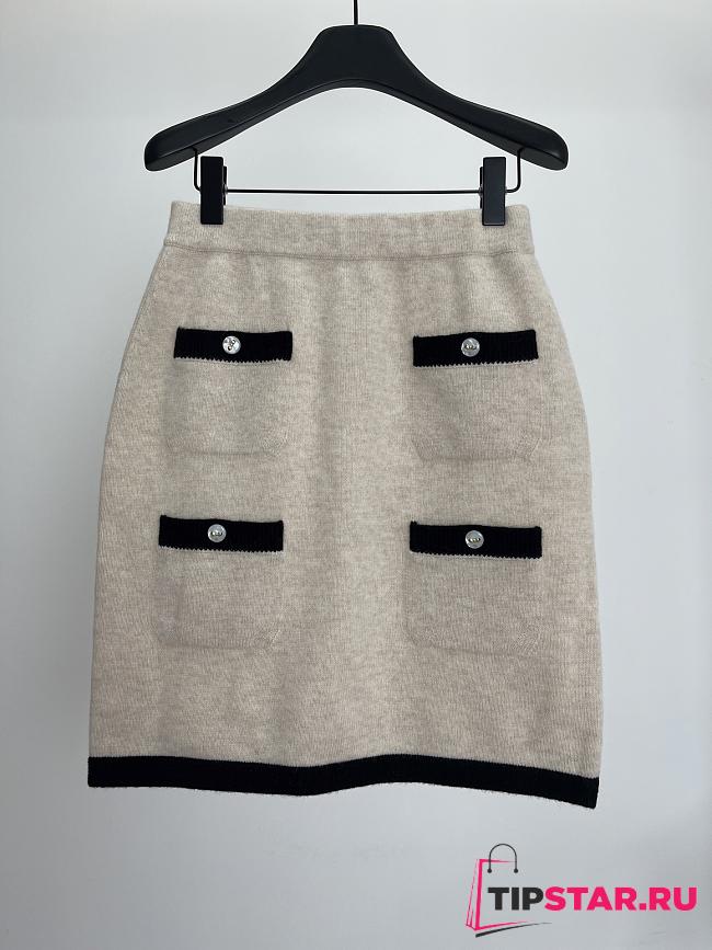 Chanel knitted skirt - 1