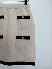 Chanel knitted skirt - 5
