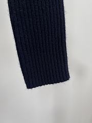 Miumiu knitted cardigan navy blue - 3