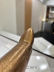 Givenchy Shark Lock Boots In Gold - 5