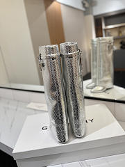 Givenchy Shark Lock Boots In Silver - 3