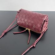 Bottega Veneta Concert Pouch Intrecciato nappa leather Barolo - 4
