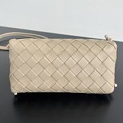 Bottega Veneta Concert Pouch Intrecciato nappa leather beige - 4