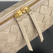 Bottega Veneta Concert Pouch Intrecciato nappa leather beige - 2