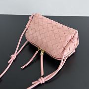 Bottega Veneta Concert Pouch Intrecciato nappa leather Seashell - 2