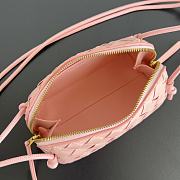 Bottega Veneta Concert Pouch Intrecciato nappa leather Seashell - 4