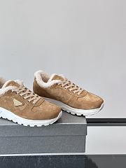 Prada velvet suede sneakers 02 - 5
