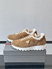 Prada velvet suede sneakers 02 - 4