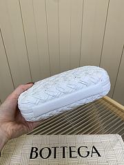Bottega Veneta Knot Padded Intreccio White - 4