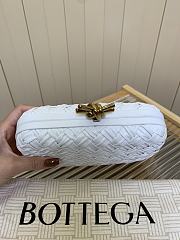 Bottega Veneta Knot Padded Intreccio White - 2
