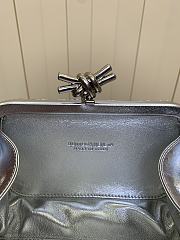 Bottega Veneta Knot Padded Intreccio Silver - 3
