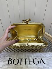 Bottega Veneta Knot Padded Intreccio Gold - 6