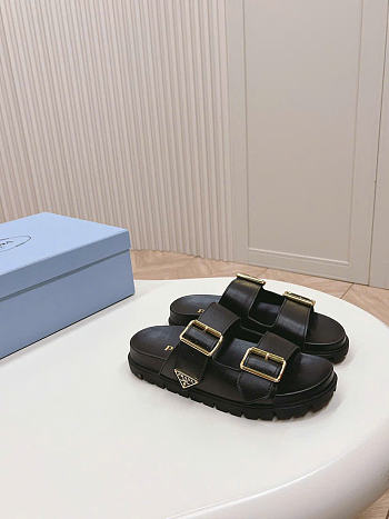 Prada Sandals In Black