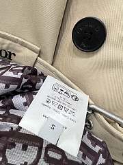 Dior Lapel Belted Trench Coat - 4