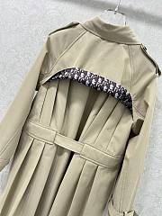 Dior Lapel Belted Trench Coat - 3
