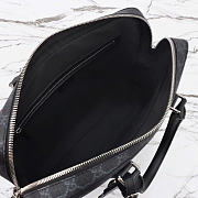 Gucci GG Black medium briefcase in black Supreme - 5