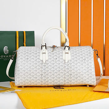 Goyard Boston 45 bag White
