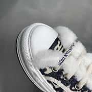 Dior Walk'n'Dior Lambskin Round Toe Platform Closed-Toe Slippers 02 - 5