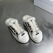 Dior Walk'n'Dior Lambskin Round Toe Platform Closed-Toe Slippers 02 - 4