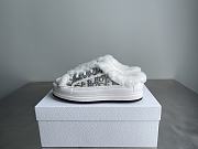 Dior Walk'n'Dior Lambskin Round Toe Platform Closed-Toe Slippers 01 - 1