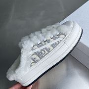 Dior Walk'n'Dior Lambskin Round Toe Platform Closed-Toe Slippers 01 - 4